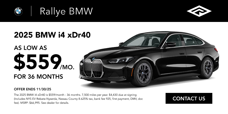 Rallye Motors Company - Rallye BMW - 2025 BMW i4 xDr40 - Drive Electric ...